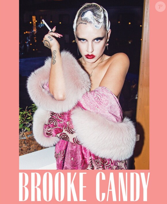 Brooke Candy dans le magazine "Galore"