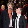 Gustave Kervern et Pierre Salvadori à la première du film 'In the Courtyard' (Dans la Cour) au 64e Festival International du Film de Berlin, le 11 février 2014.