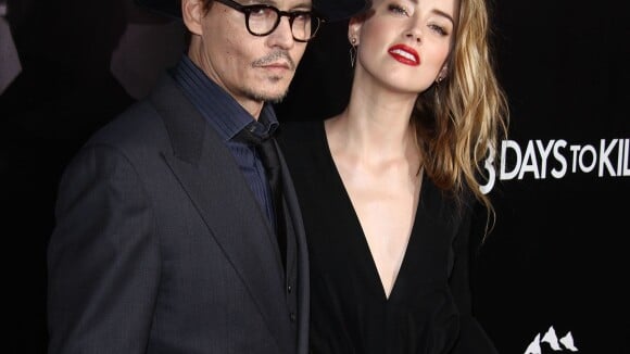 Johnny Depp et sa sublime fiancée Amber Heard : Fous d'amour sur tapis rouge