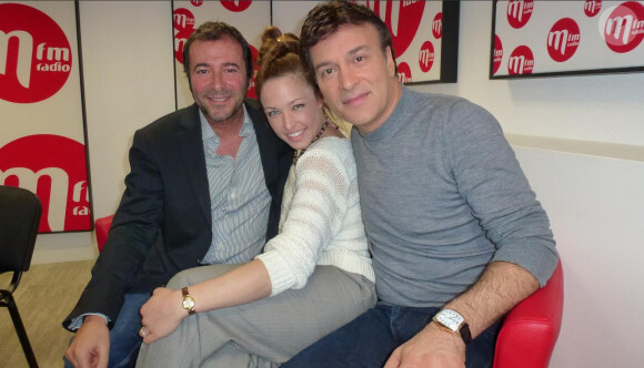 Tony Carreira, Natasha St-Pier et Bernard Montiel le samedi 15 février 2014 sur MFM Radio.