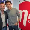 Tony Carreira et Bernard Montiel, le 15 février 2014 sur MFM Radio.