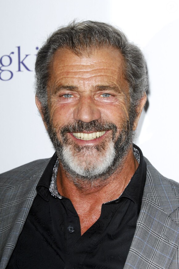 Mel Gibson barbu à la soirée "Mending Kids International" au "House of Blues" à Hollywood, le 14 février 2014.