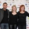 Eva Darlan, Cécile Bois et Raphael Lenglet pour Candice Renoir, le 15 février 2014, durant le 16 Festival des créations télévisuelles de Luchon
