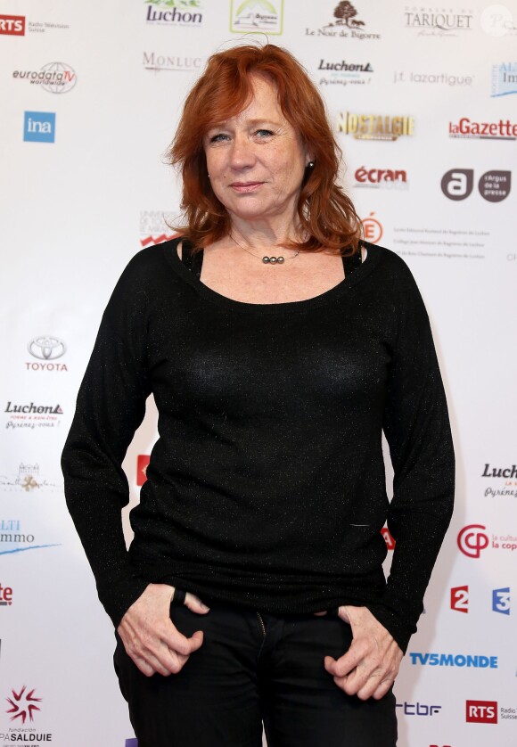 Eva Darlan pour Candice Renoir, le 15 février 2014, durant le 16 Festival des créations télévisuelles de Luchon