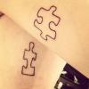 Malin Akerman a réalisé un tatouage en forme de pièce de puzzle.