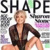 Sharon Stone, ultra-hot en couverture du magazine Shape, daté de février 2014.
