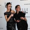 Olga Kurylenko et Isabel Marant, lauréate du prix de créatrice contemporaine de l'année lors des Elle Style Awards au One Embankment, à Londres. Le 18 février 2014.