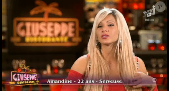 Amandine dans "Giuseppe Ristorante, une histoire de famille", jeudi 20 février 2014.