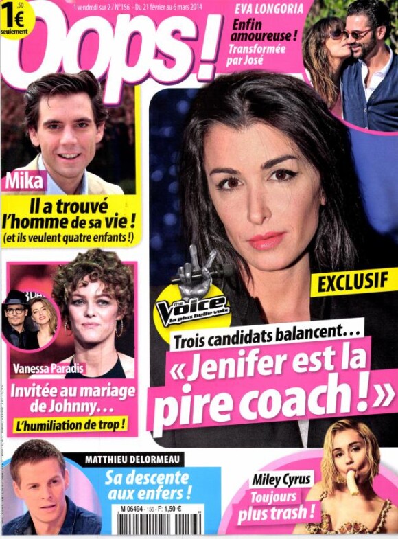 Magazine Oops du 21 février au 6 mars 2014.