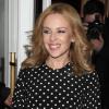 Kylie Minogue à Londres, le 5 janvier 2014.