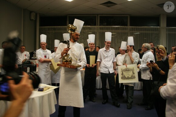 Jérémy Brun (Top Chef 2014) remporte le trophée Henri Huck le 4 février 2014