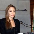 Angelina Jolie, ambassadrice de bonne volonté aux Nations Unies, à Beyrouth, le 24 février 2014.