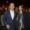 Dany Boon et sa femme Yaël lors de l'avant-première du film "Supercondriaque" au Gaumont Opéra à Paris, le 24 février 2014
