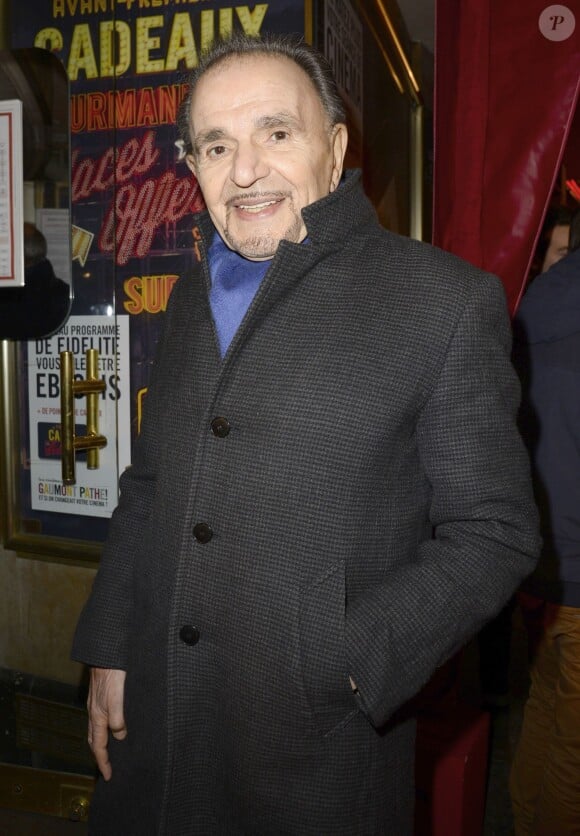 Jean-Pierre Kalfon lors de l'avant-première du film "Supercondriaque" au Gaumont Opéra à Paris, le 24 février 2014