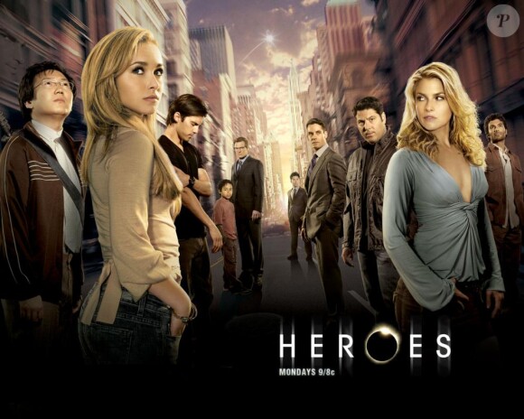 La série Heroes dans sa version initiale sur NBC.