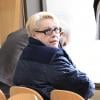 Jakie Quartz, de son vrai nom Jacqueline Cuchet, au tribunal correctionnel de Créteil le 18 février 2014. Elle répond à des faits de violences sur sa mère.