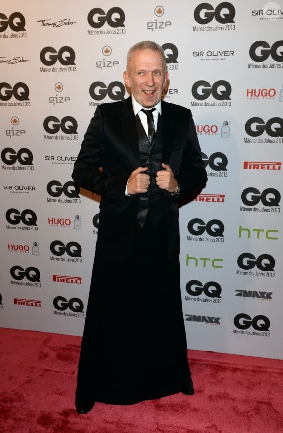 Jean Paul Gaultier lors de la cérémonie des GQ Men Of The Year Awards à Berlin, le 7 novembre 2013.