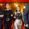Kris Jenner et Kim Kardashian assistent au bal de l'Opéra de Vienne. Le 27 février 2014.