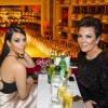 Kim Kardashian et sa mère Kris Jenner assistent au bal de l'Opéra de Vienne. Le 27 février 2014.