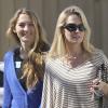 Jennie Garth et sa fille de 16 ans, Luca, font du shopping à Studio City, le 22 février 2013.
