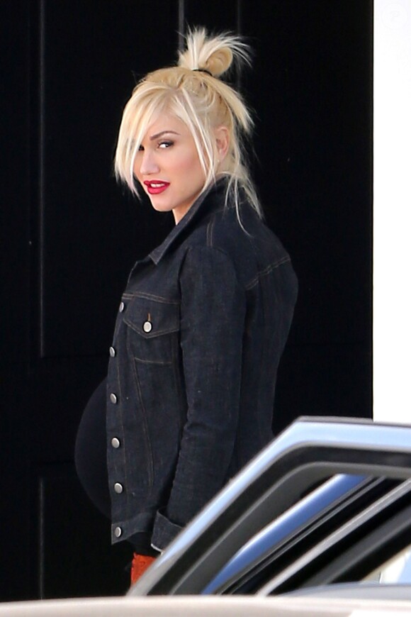 Gwen Stefani à Los Angeles, le 16 février 2014.