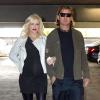 Gwen Stefani et son mari Gavin Rossdale à Los Angeles, le 21 janvier 2014.