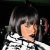 Rihanna était l'invitée star du défilé Jean Paul Gaultier automne-hiver 2014/2015, à l'Espace Oscar Niemeyer. Paris, le 1er mars 2014.