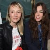 Fashion Week : Olivia Ruiz et Audrey Lamy, complices, et Elodie Frégé en cuir