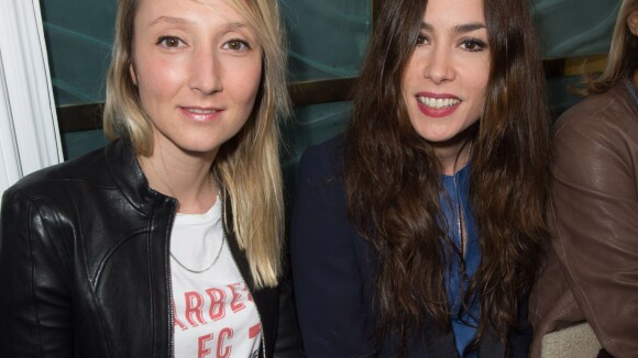 Fashion Week : Olivia Ruiz et Audrey Lamy, complices, et Elodie Frégé en cuir