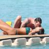 Exclusif - Sonia Rolland et son amoureux Jalil Lespert en vacances de rêve au Royal Palm à l'Ile Maurice, le 13 février 2014