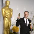 Le réalisateur de Gravity Alfonso Cuaron lors de la cérémonie des Oscars le 2 mars 2014