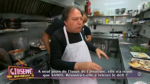 Embrouilles dans les cuisines - "Giuseppe Ristorante, une histoire de famille". Le 3 mars 2014 sur NRJ 12.