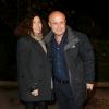 Olivier Poivre d'Arvor et sa femme - 29e dîner annuel du Conseil représentatif des institutions juives de France (Crif) au Pavillon d'Armenonville à Paris le 4 mars 2014.