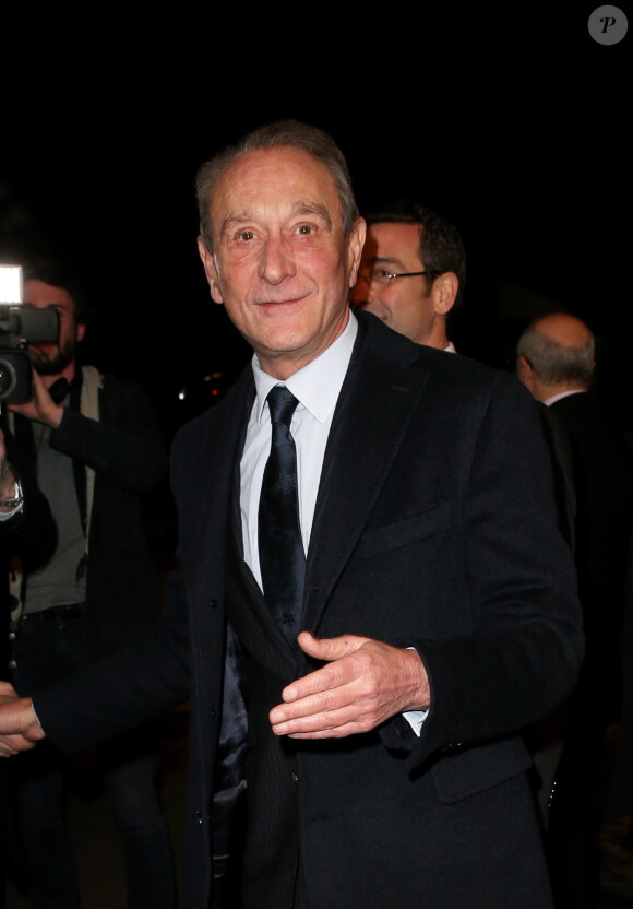 Bertrand Delanoë - 29e dîner annuel du Conseil représentatif des institutions juives de France (Crif) au Pavillon d'Armenonville à Paris le 4 mars 2014.
