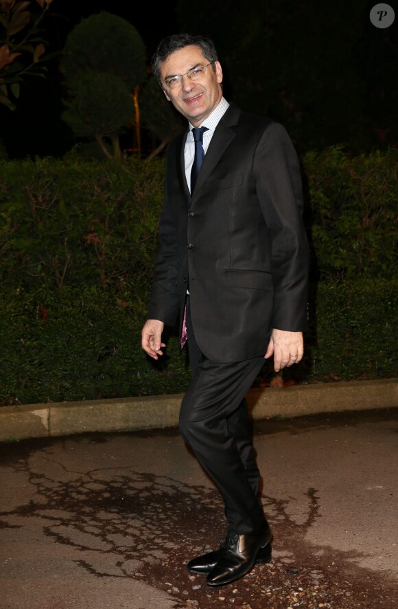 Patrick Devedjian - 29e dîner annuel du Conseil représentatif des institutions juives de France (Crif) au Pavillon d'Armenonville à Paris le 4 mars 2014.