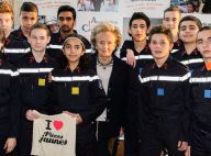 Bernadette Chirac : Croisière en or avec de jeunes pompiers et le Stade français