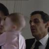 Après son grand discours de l'entre deux tours au Trocadéro, Nicolas Sarkozy retrouve sa fille Giulia. Extrait de "Campagne intime" de Farida Khelfa (2013).