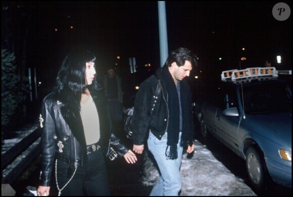 Cher et Rob Camilletti à Aspen en 1993