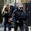 Mary-Kate et Ashley Olsen à Paris, le 5 mars 2014.