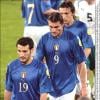 Gianluca Zambrotta, Christian Vieri et Andrea Pirlo lors de l'Euro 2004.