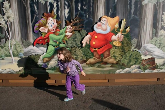 Maya, la fille de Monica Spear, à Disney World à Orlando - février 2014.