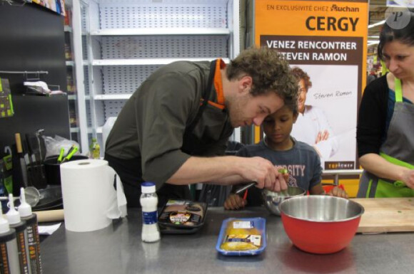 Steven Ramon dans Top Chef 2014.