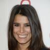 Karine Ferri lors de la soirée de lancement de la campagne 2014 du Sidaction au Musée du Quai Branly à Paris, le 10 mars 2014.