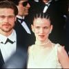 Brad Pitt et Juliette Lewis en 1993 lors de la première du film Brad the Mean Machine