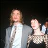 Brad Pitt et Juliette Lewis lors du festival Showest à New York le 12 mars 1993
