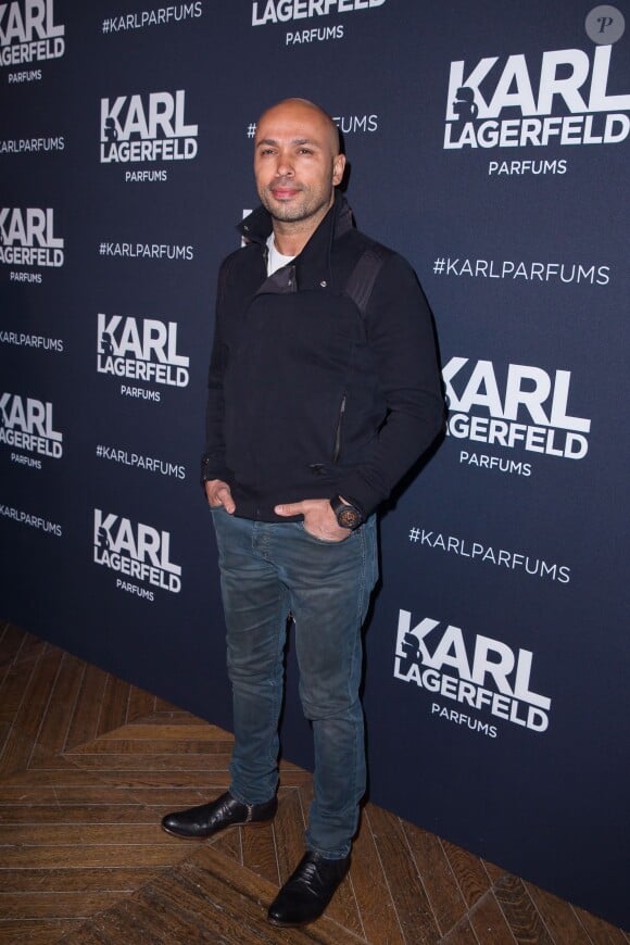 Eric Judor - Lancement du parfum Karl Lagerfeld au Palais Brongniart à Paris, le 11 mars 2014.