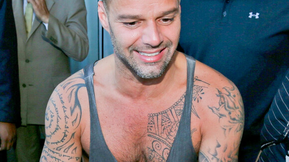 Ricky Martin : Un quadragénaire sexy et bien entouré sous le soleil de Rio