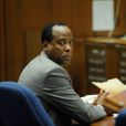 Le docteur Conrad Murray lors de son procès pour la mort de Michael Jackson, le 1er novembre 2011 devant la Cour Supérieure de Los Angeles