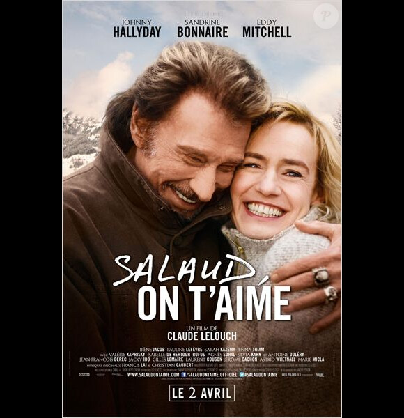 Sandrine Bonnaire et Johnny Hallyday seront à l'affiche de "Salaud, on t'aime" de Claude Lelouch, le 2 avril 2014.