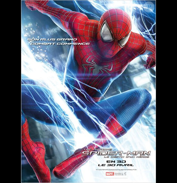 Andrew Garfield dans The Amazing Spider-Man - Le Destin d'un héros, en salles le 30 avril 2014